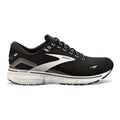 Women's Brooks Ghost 15, Black/Blackened Pearl/White, 5 B Medium