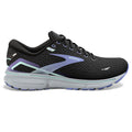 Women's Brooks Ghost 15, Black/Jacaranda/Salt, 9.5 B Medium