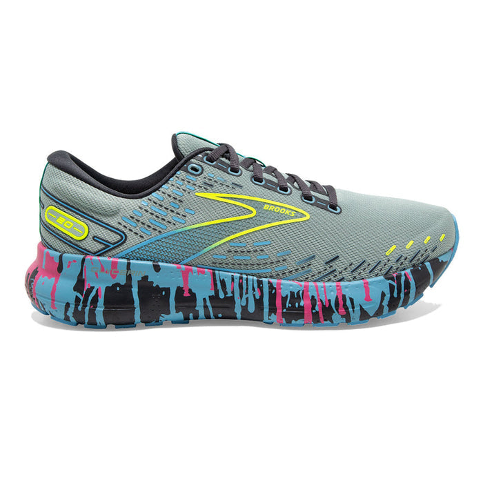 Women's Brooks Glycerin 20, Jadeite/Alaskan Blue/Ebony, 8.5 B Medium