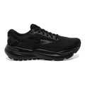 Women's Brooks Glycerin 21, Black/Black/Ebony, 7 D Wide