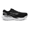Women's Brooks Glycerin GTS 21, Black/Grey/White, 9.5 D Wide