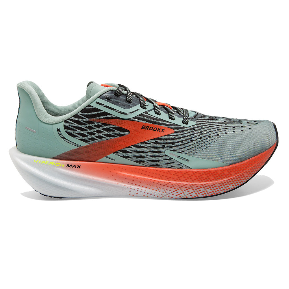 Women's Brooks Hyperion Max, Blue Surf/Cherry/Nightlife, 9 B Medium