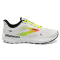 Women's Brooks Launch 9, White/Pink/Nightlife, 6 B Medium