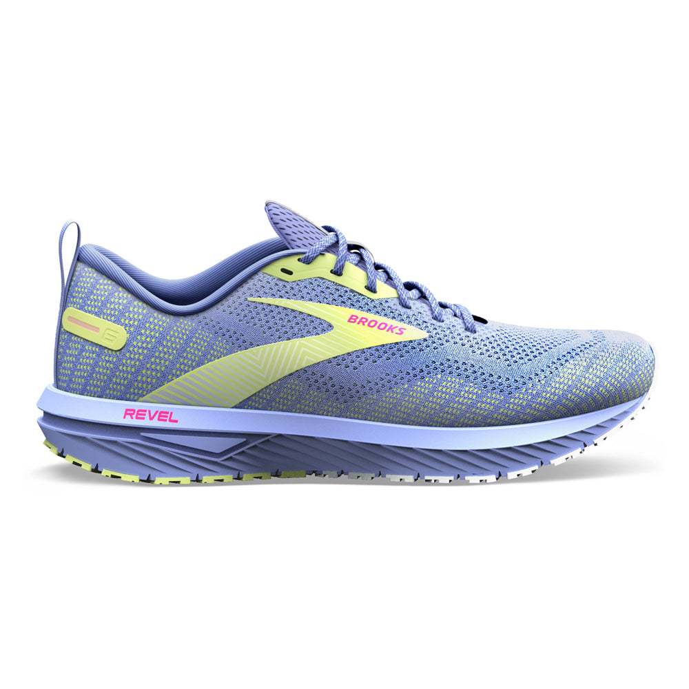 Women's Brooks Revel 6, Purple/Pink, 9.5 B Medium