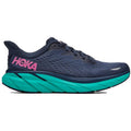 Women's Hoka One One Clifton 8, Outer Space/Atlantis, 8.5 D Wide