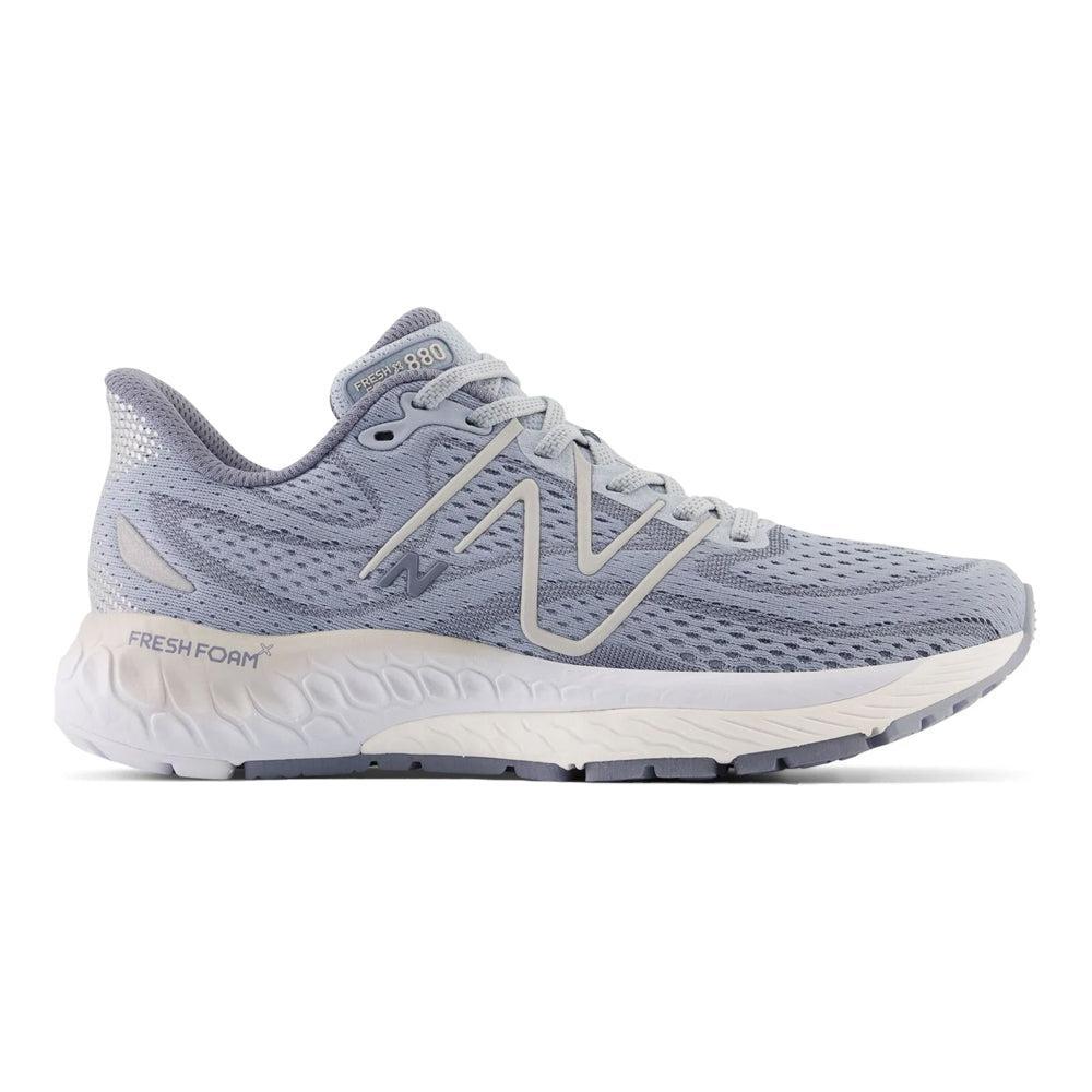 Women's New Balance Fresh Foam X 880v13, Light Arctic Grey/Arctic Grey, 7.5 D Wide