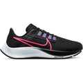 Women's Nike Air Zoom Pegasus 38, Black/Hyper Pink-Lilac, 9.5 B Medium