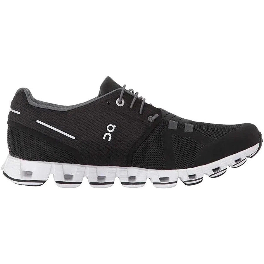 Women's On Cloud, Black/White, 6.5 B Medium