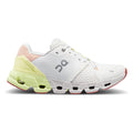 Women's On Cloudflyer 4, White/Hay, 7 B Medium