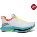Women's Saucony Endorphin Shift, White Mutant, 9 B Medium