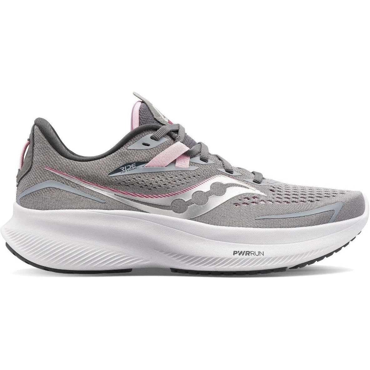 Women's Saucony Ride 15, Alloy/Quartz, 6.5 B Medium
