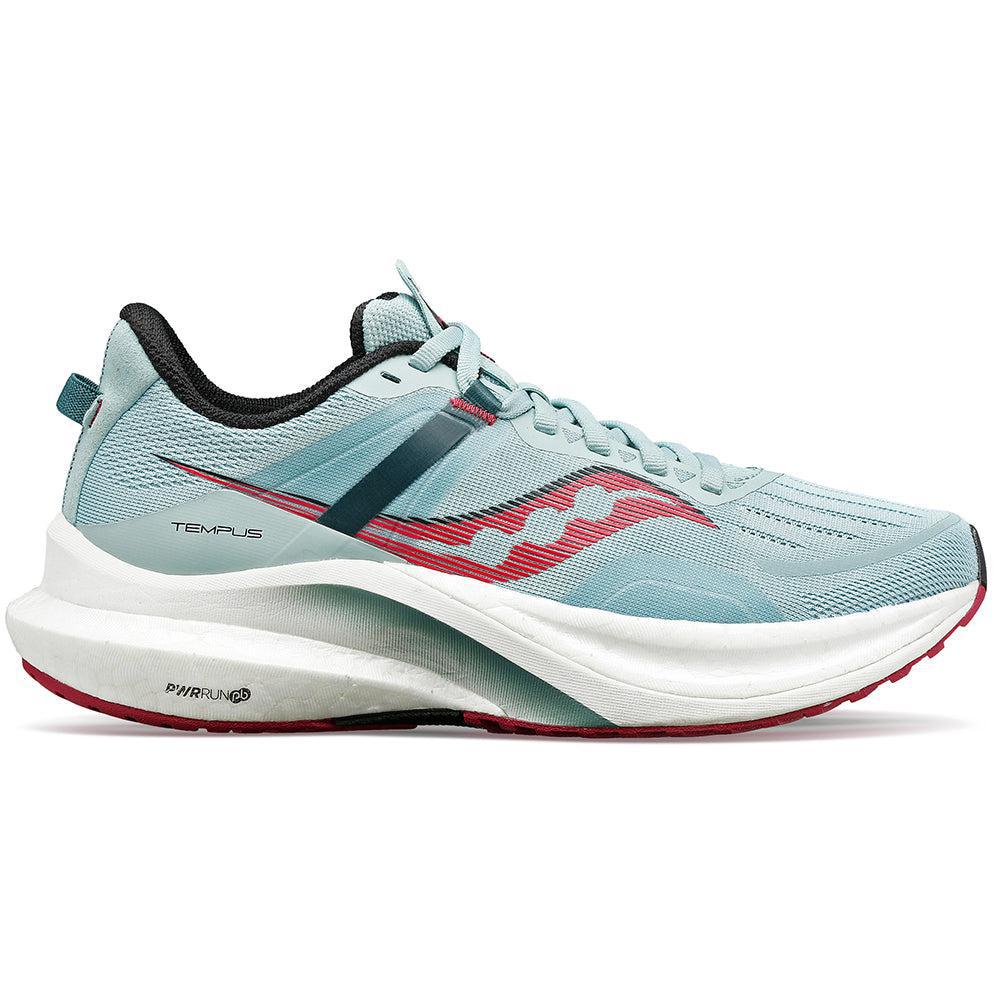 Women's Saucony Tempus, Mineral/Rose, 8.5 B Medium
