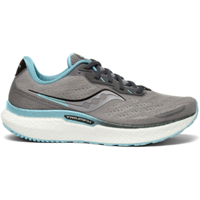 Women's Saucony Triumph 19, Alloy/Powder, 6.5 B Medium