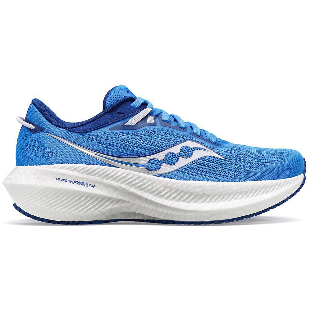 Women's Saucony Triumph 21, Bluelight/Mauve, 8 B Medium