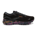 Men's Brooks Ghost 15, Black/Phlox/Oriole, 10 D Medium