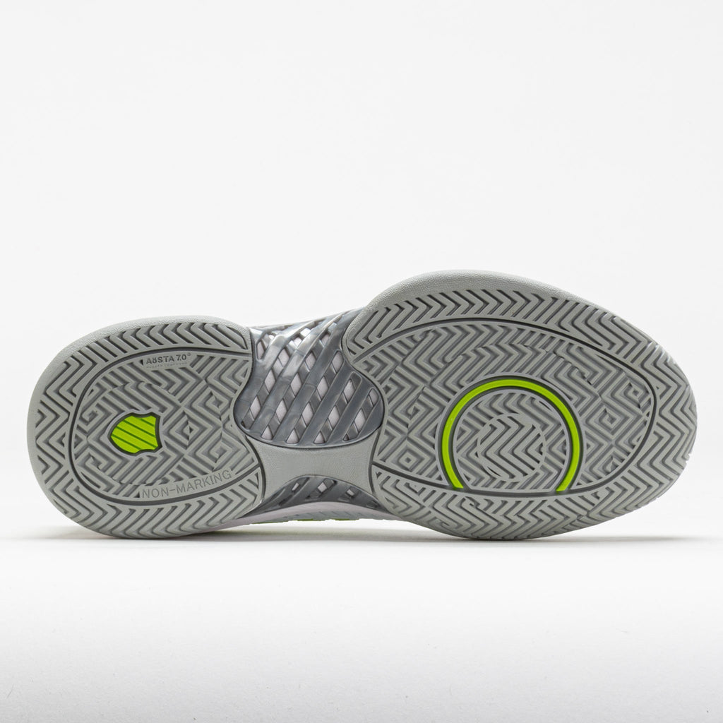 K-Swiss Hypercourt Express 2 Women's  White/Gray Violet/Lime Green