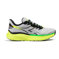 Men's Diadora Equipe Nucleo, Silver/Black/Yellow, 9.5 D Medium
