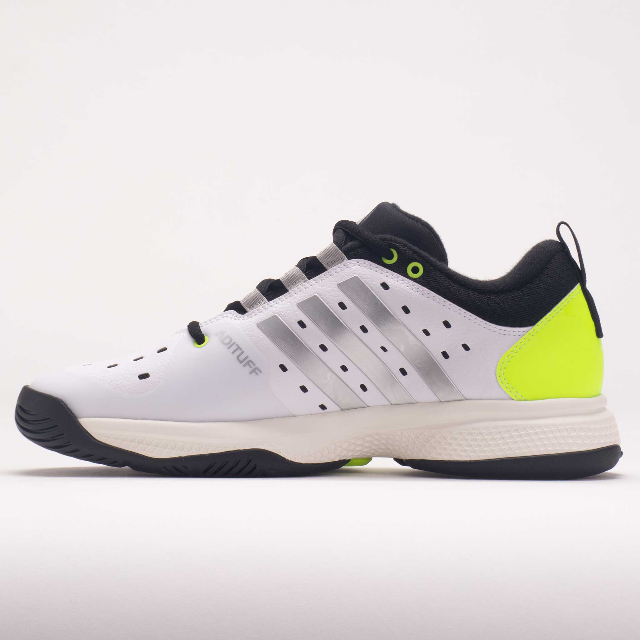 adidas Court Pickleball Men's  White/Silver Met/Core Black