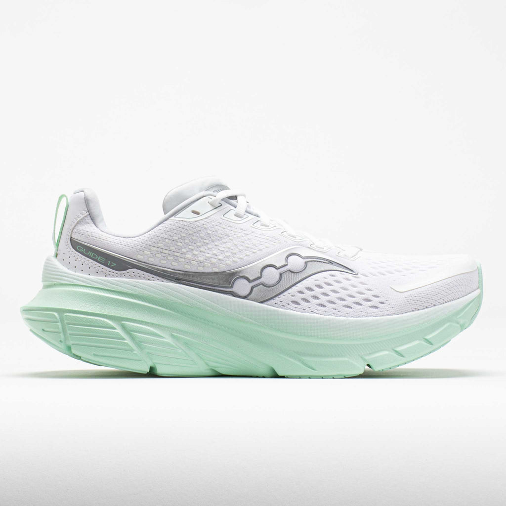 Saucony Guide 17 Women's  White/Jade
