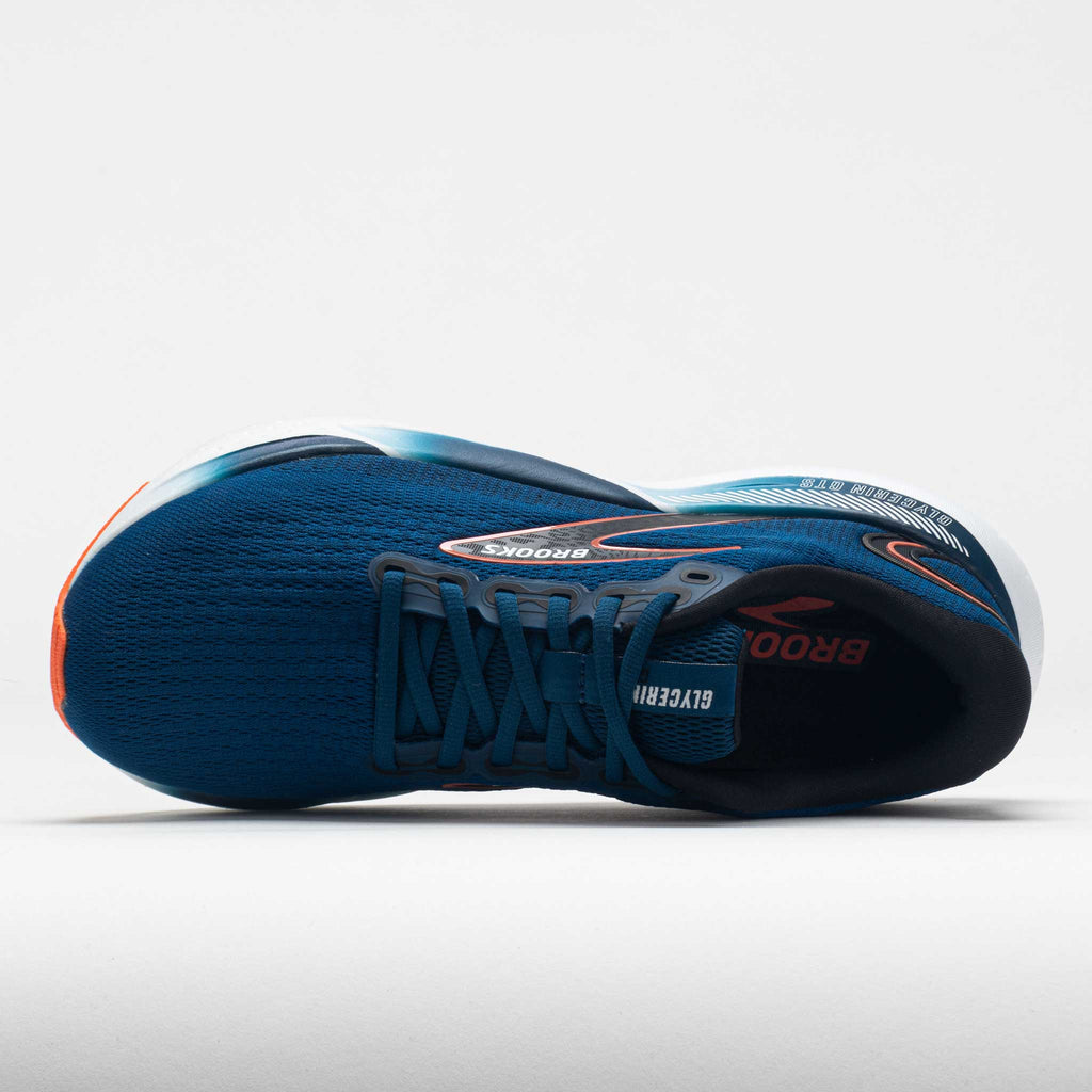 Brooks Glycerin GTS 21 Men's  Blue Opal/Black/Nasturtium