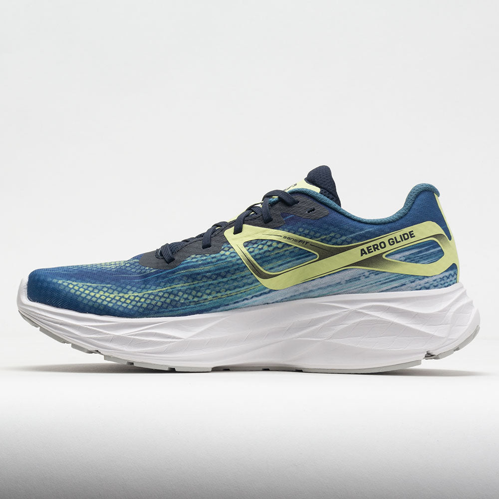 Salomon Aero Glide Men's  Blue Ashes/Dark Sapphire/Sunny Lime