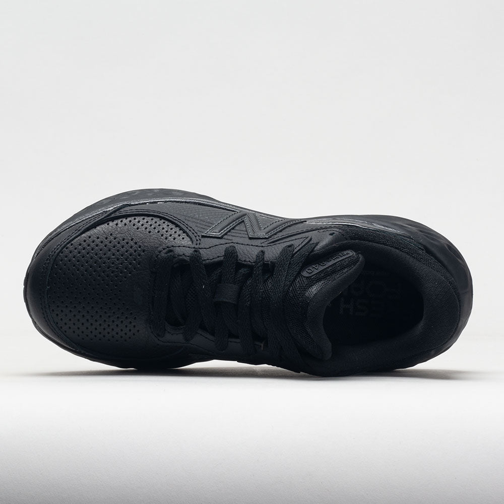 New Balance Fresh Foam X 840v1 Leather Women's  Black/Black/Blacktop