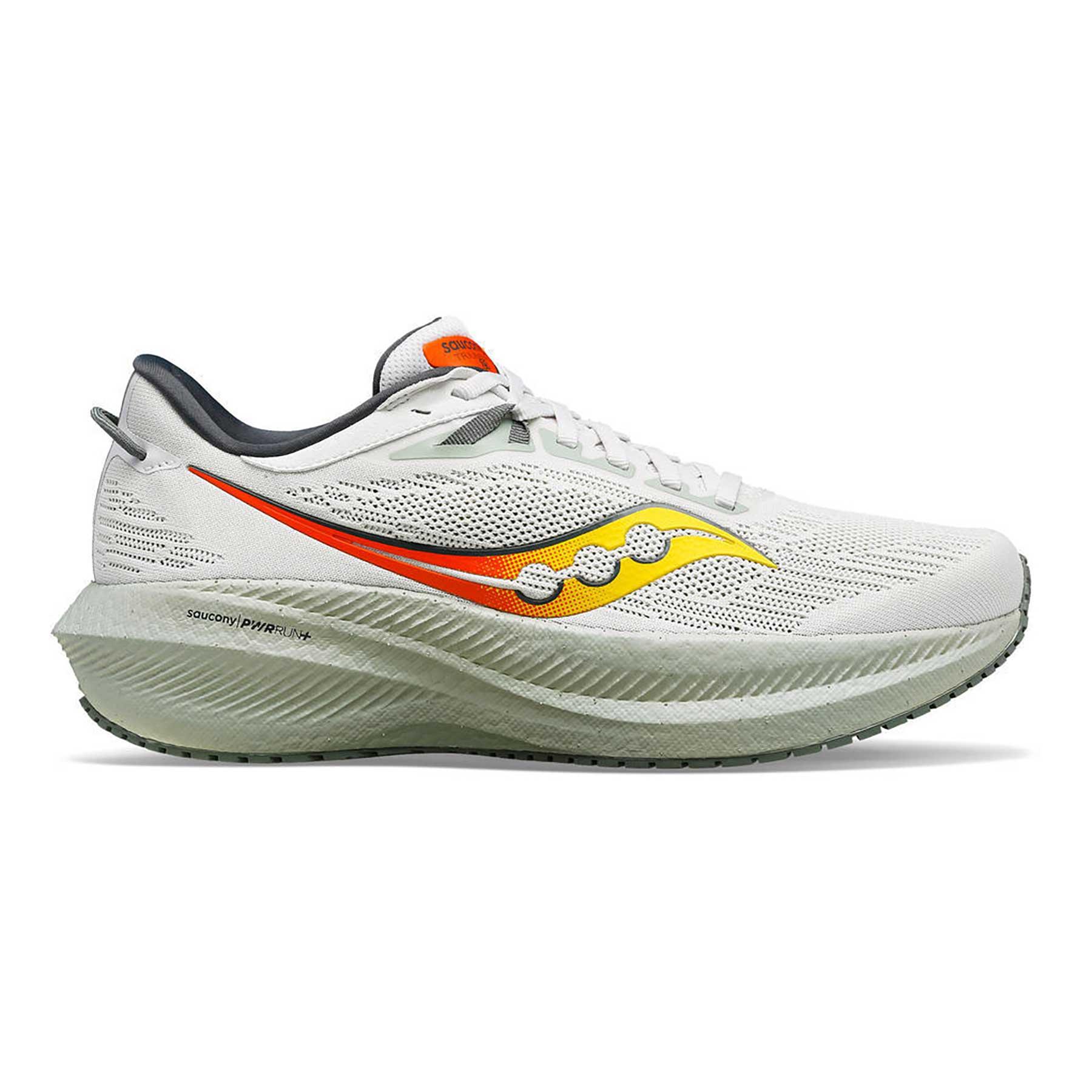 Men's Saucony Triumph 21, Fog/Bough, 9 D Medium