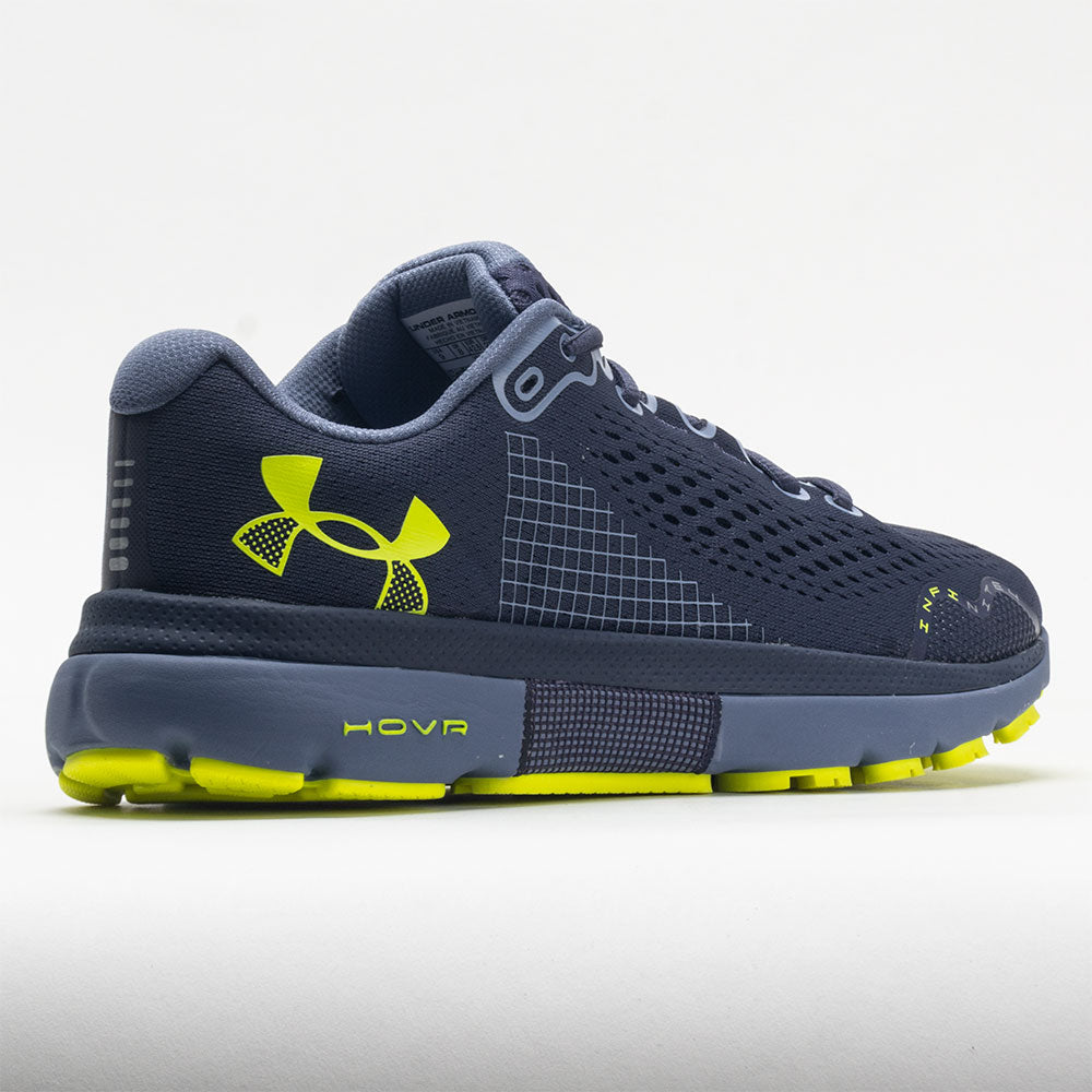 Under Armour HOVR Infinite 4 Men's  Tempered Steel/Aurora Purple