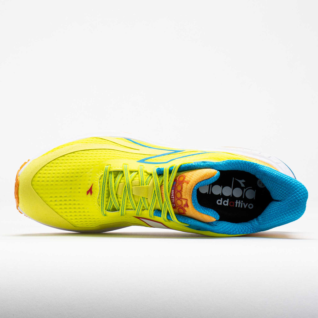 Diadora Mythos Blushield Vortice 9 Men's   Evening Primrose/Blue Danube