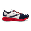 Women's Brooks Trace 2, Red/White/Navy, 9 B Medium