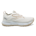Men's Brooks Glycerin StealthFit 20, White/Khaki, 9 D Medium