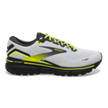 Women's Brooks Ghost 15, White/Ebony/Nightlife, 11 B Medium