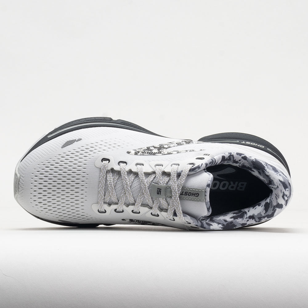 Brooks Ghost 15 Men's  White/Ebony/Oyster