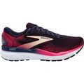 Women's Brooks Ghost 16, Peacoat/Raspberry/Apricot, 10 2E Extra Wide