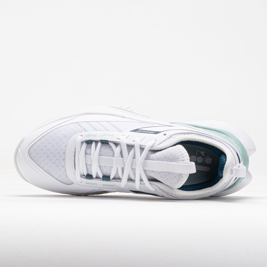 Diadora Finale AG Women's  White/Legion Blue/Surf Spray