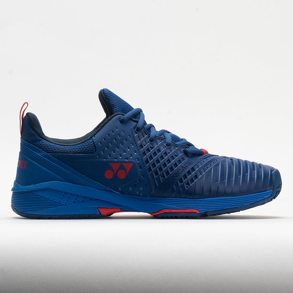 Yonex Power Cushion Sonicage 3 Clay Men's  Navy/Red