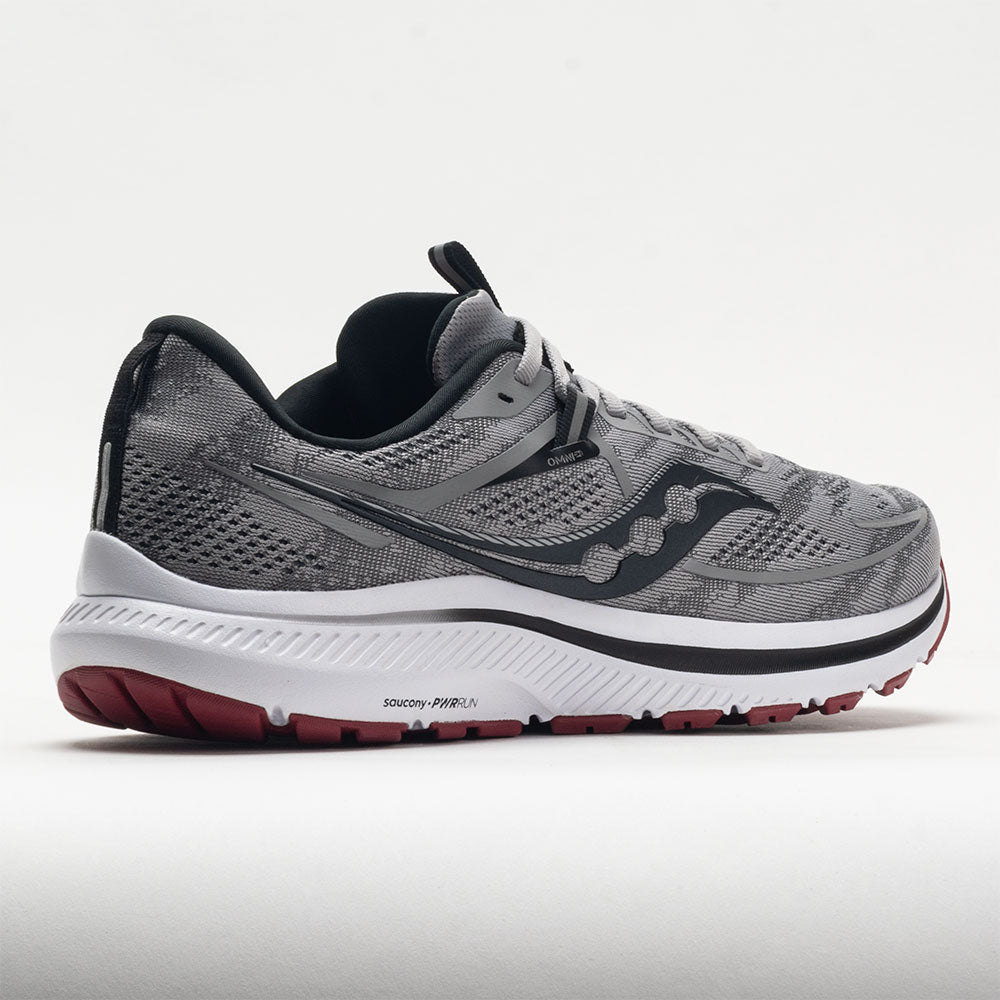 Saucony Omni 21 Men's  Alloy/Garnet