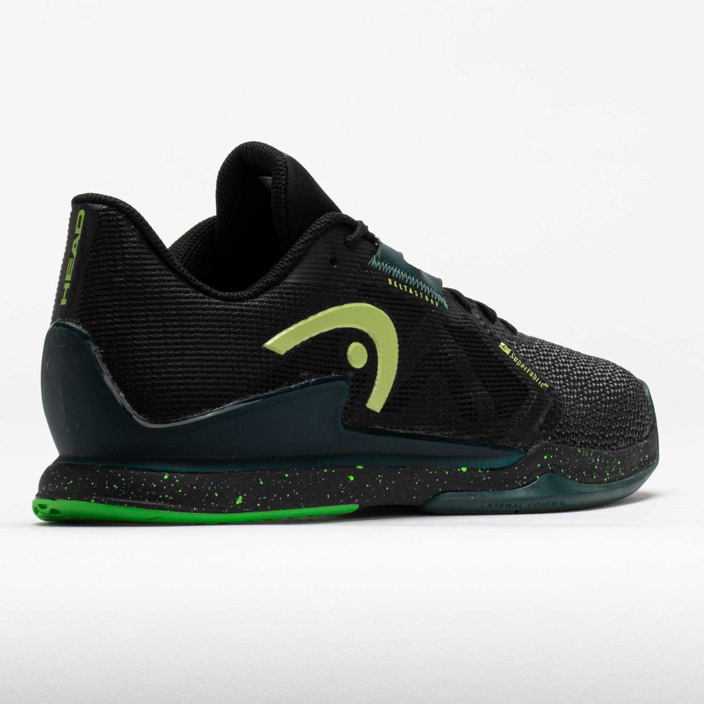 HEAD Sprint Pro 3.5 Superfabric Men's  Black/Forest Green